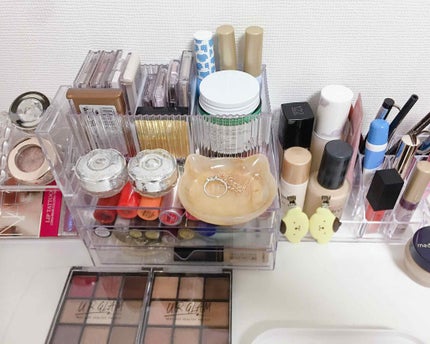 3段式クリアーケース/DAISO/その他化粧小物を使ったクチコミ(1枚目)