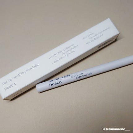 スリム チップ キュート アンダー アイ ライナー/Dear.A/リキッドアイライナーを使ったクチコミ(2枚目)