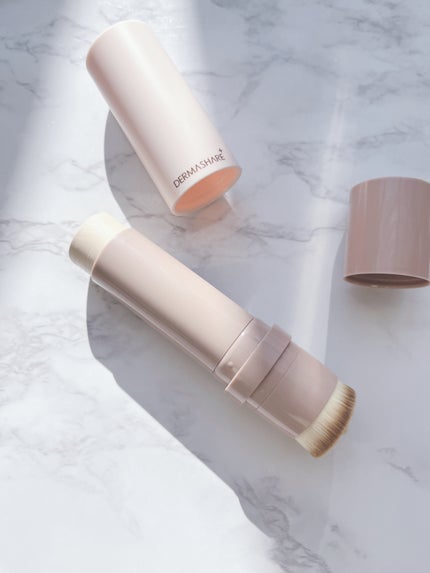 ヴィーガンナチュラルカバースティックファンデーション/DERMASHARE/その他ファンデーションを使ったクチコミ(2枚目)