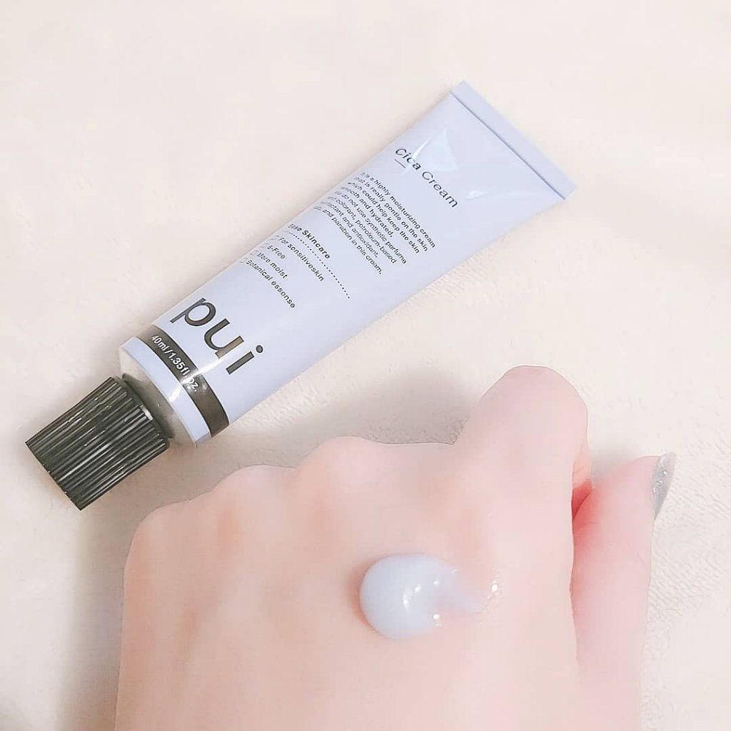 cica cream/PUI/フェイスクリームを使ったクチコミ（3枚目）