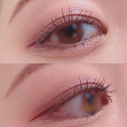 「塗るつけまつげ」ボリュームタイプ ブラック/デジャヴュ/マスカラを使ったクチコミ(3枚目)