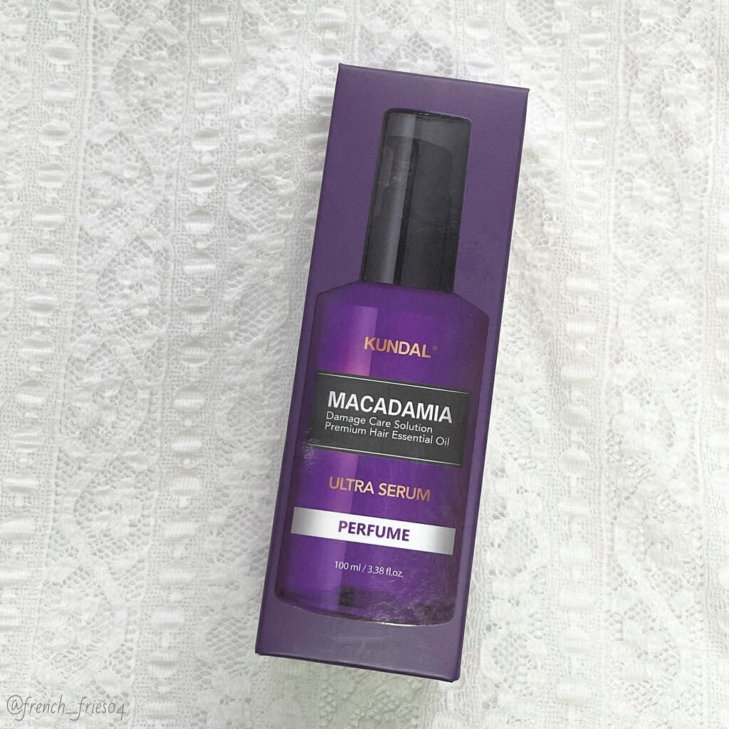 クンダル マカダミア ウルトラヘアセラム /KUNDAL/ヘアオイルを使ったクチコミ(6枚目)