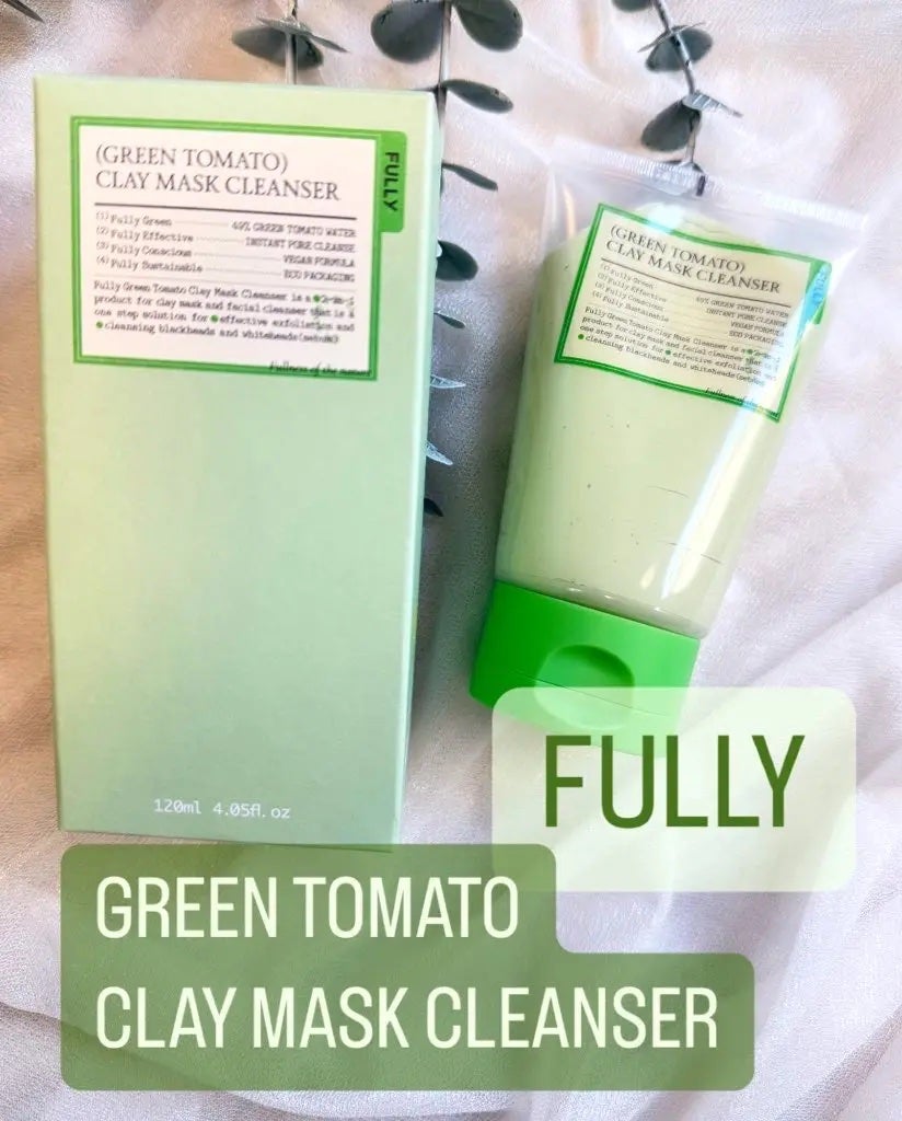 グリーントマトクレイマスククレンザー/FULLY/洗い流すパック・マスクを使ったクチコミ(1枚目)