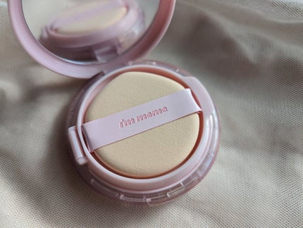 ワンダーベルベットラスティングクッション/i’m meme/クッションファンデーションを使ったクチコミ(3枚目)