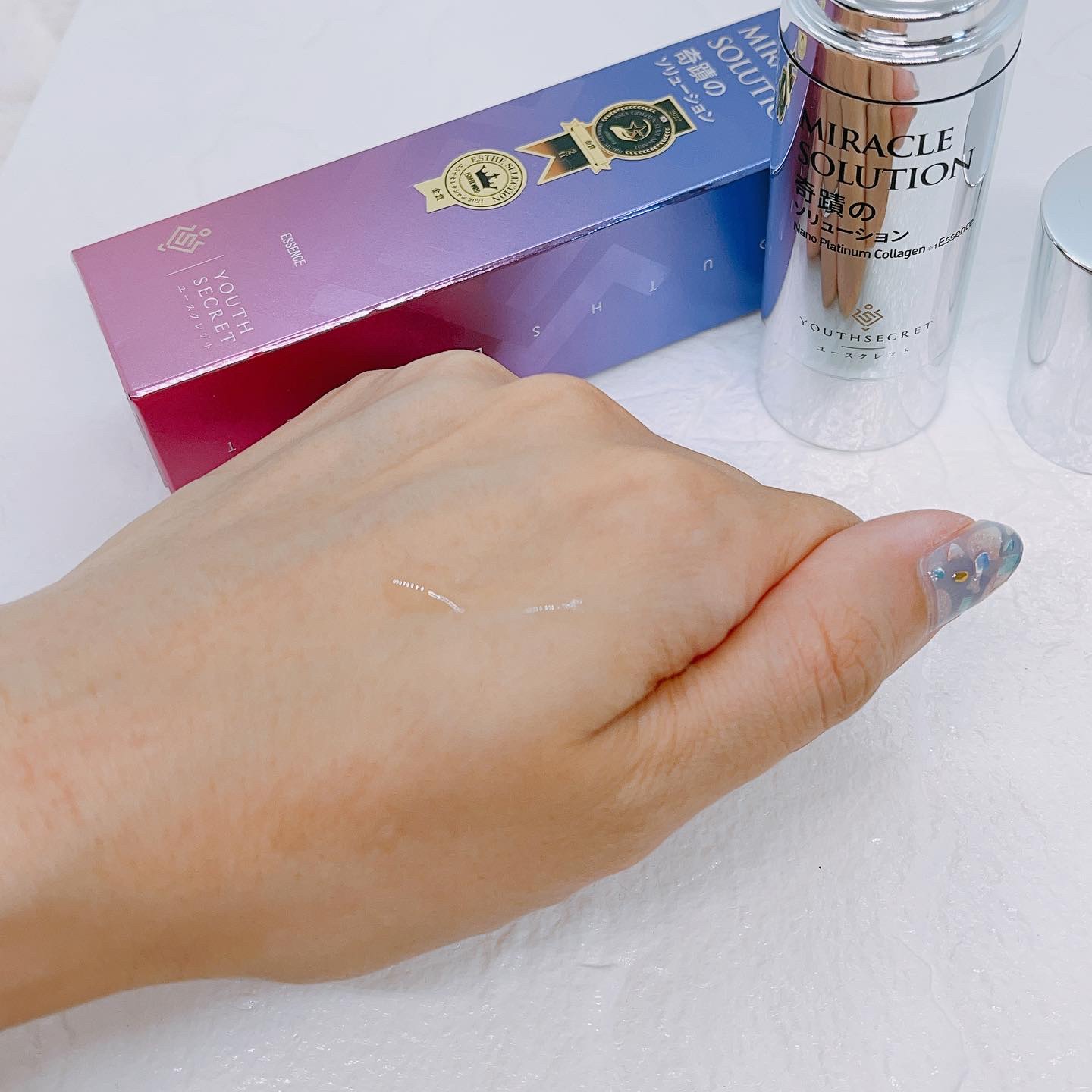 奇蹟のソリューション/YOUTHSECRET/美容液を使ったクチコミ（3枚目）