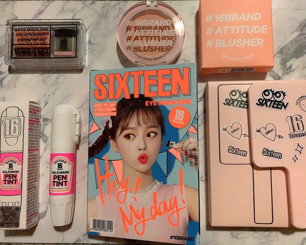 16 EYE MAGAZINE/16BRAND/アイシャドウパレットを使ったクチコミ(2枚目)