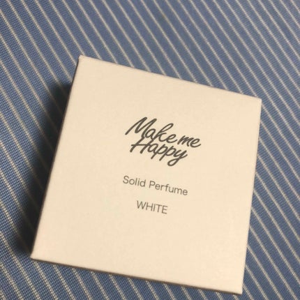 メイクミーハッピー ソリッドパフューム WHITE/キャンメイク/練り香水を使ったクチコミ(1枚目)