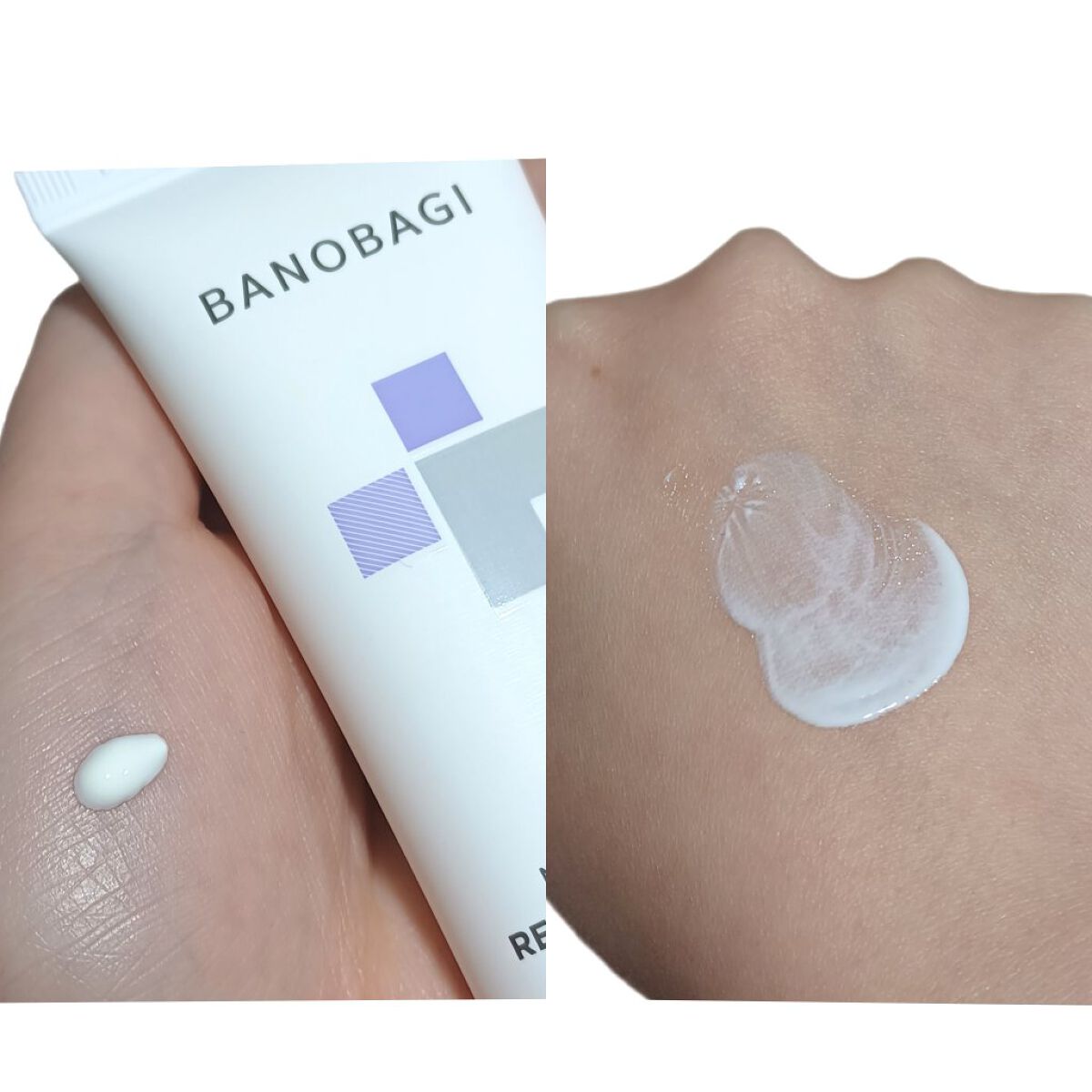 ミルクシスルリペアシカサンスクリーンプラス/BANOBAGI/日焼け止めミルクを使ったクチコミ（3枚目）