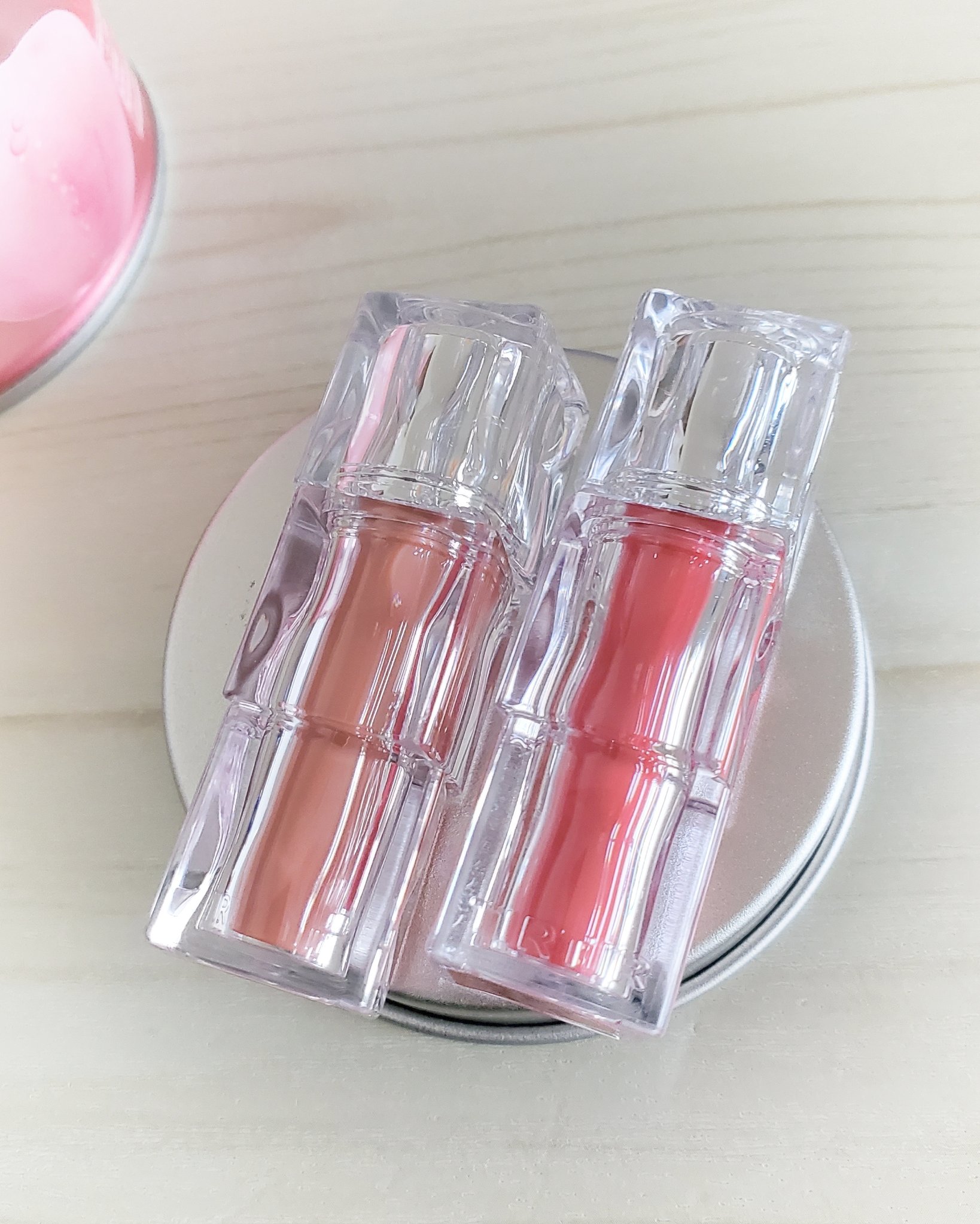 WATERISM GLOW TINT MINI SPECIAL SET PEACH MLBB/TIRTIR(ティルティル)/メイクアップキットを使ったクチコミ（2枚目）