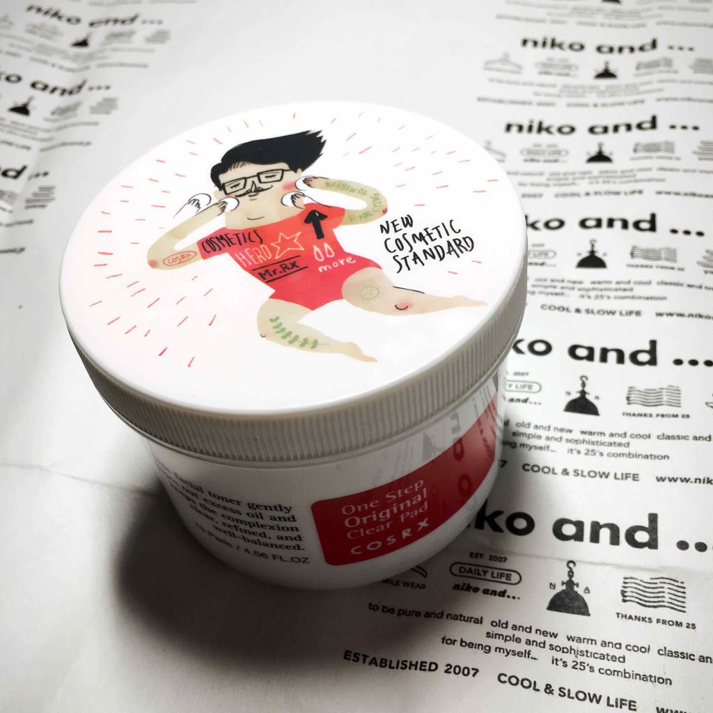 ワンステップオリジナルクリアパッド/COSRX/トナーパッドを使ったクチコミ（1枚目）