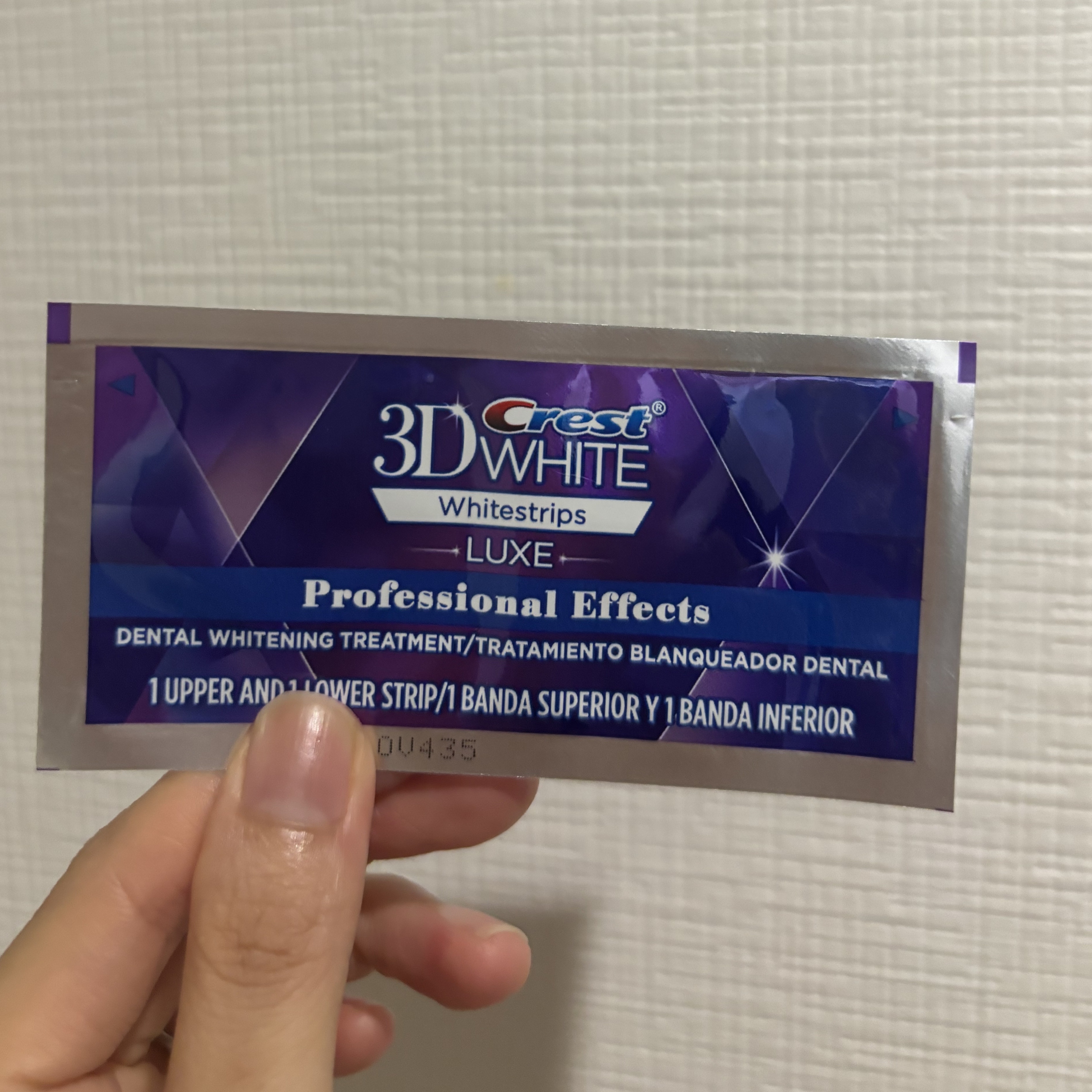クレスト3Dホワイトニング ホワイトストリップ プロフェッショナル エフェクツ/クレスト/その他オーラルケアを使ったクチコミ（2枚目）