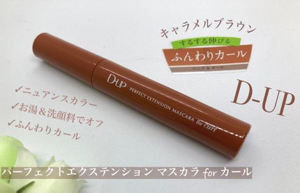 パーフェクトエクステンション マスカラ for カール/D-UP/マスカラを使ったクチコミ(1枚目)