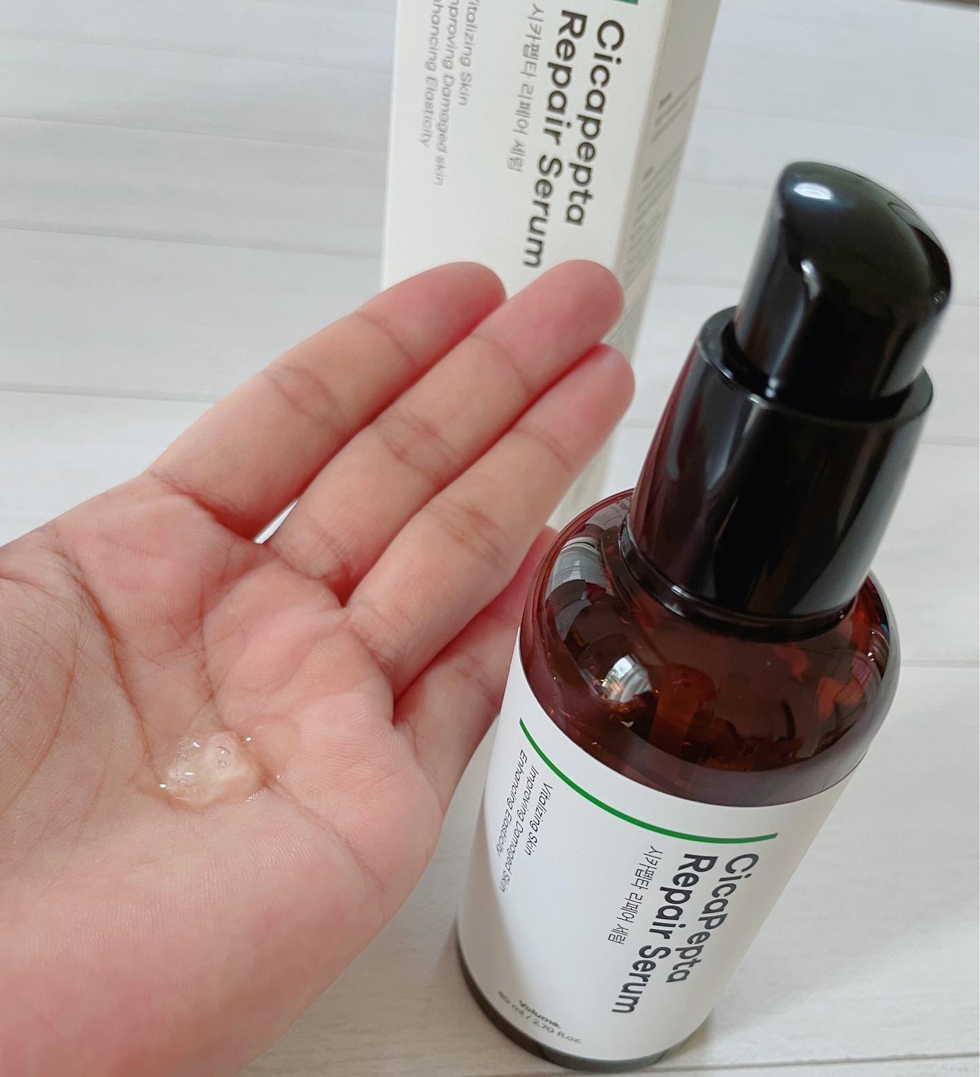 シカペプタリペアセラム/Neulii/美容液を使ったクチコミ(2枚目)