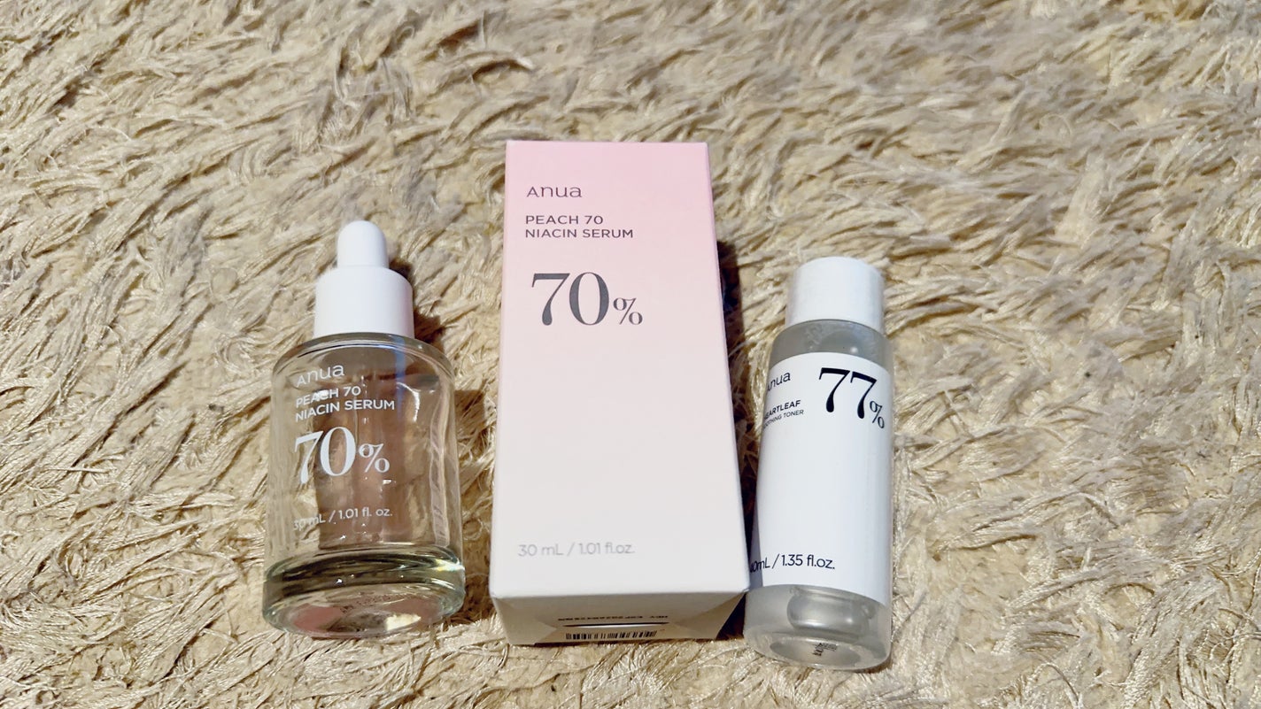 桃70%ナイアシンセラム/Anua/美容液を使ったクチコミ(1枚目)