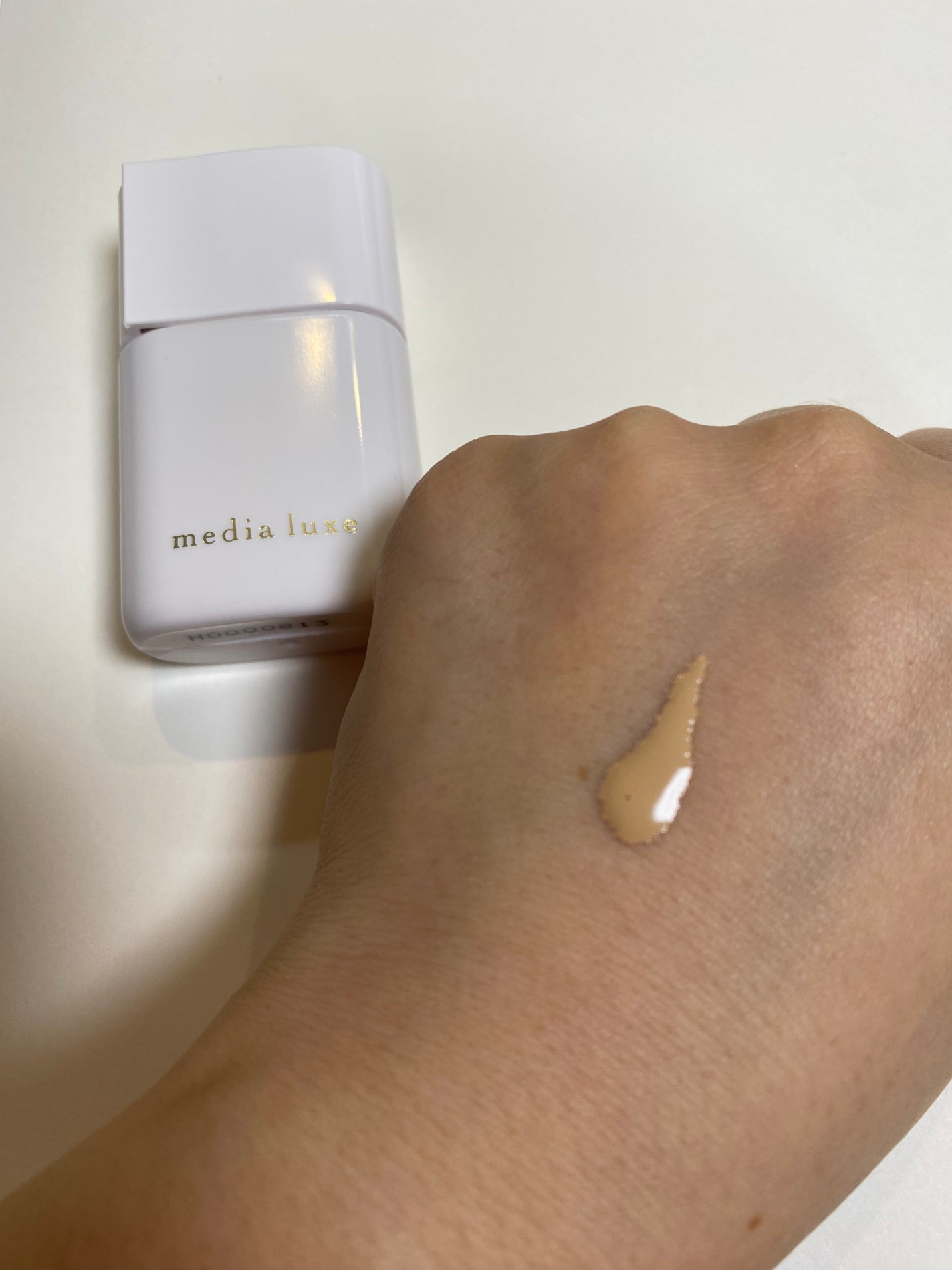 リキッドファンデーション/media luxe/リキッドファンデーションを使ったクチコミ(3枚目)