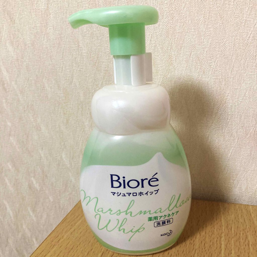 マシュマロホイップ 薬用アクネケア/ビオレ/泡洗顔を使ったクチコミ(1枚目)