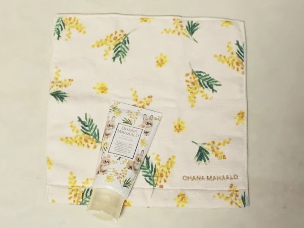 オハナ・マハロ フレグランス ハンドクリーム (ナウオエエレイ)/OHANA MAHAALO/ハンドクリームを使ったクチコミ（2枚目）