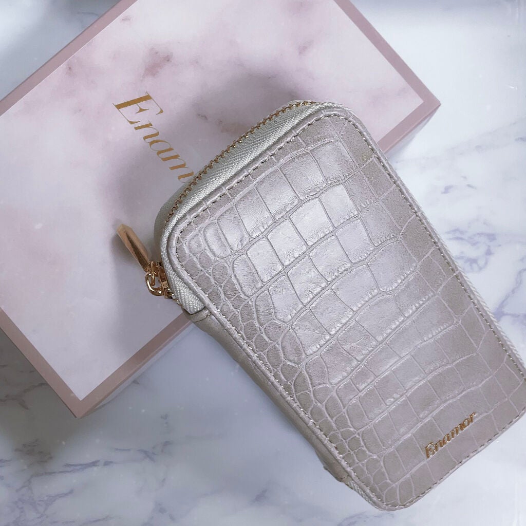 Enamor 熊野筆メイクブラシ7本&ケースセット/Enamor/メイクブラシを使ったクチコミ(1枚目)