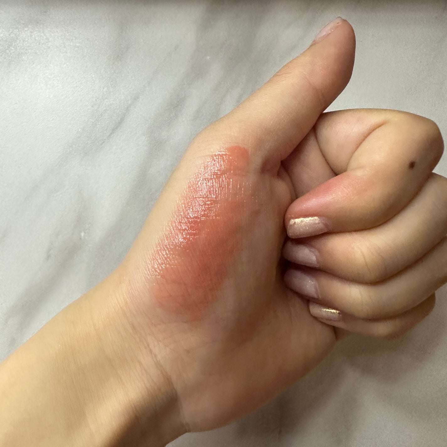 メルティールミナスルージュ(ティントタイプ)/キャンメイク/リップティントを使ったクチコミ(2枚目)