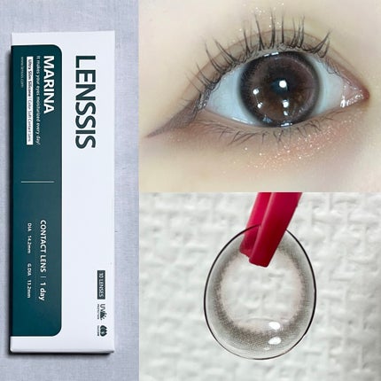 マリナシリーズ /LENSSIS/カラーコンタクトレンズを使ったクチコミ(2枚目)