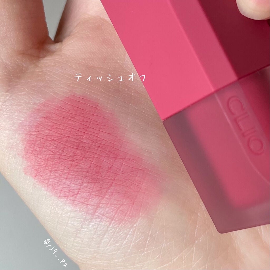 やんぱ on LIPS 「【スウォッチあり!CLIO新作ティント💗】CLIO/クリオ☑︎..」(3枚目)