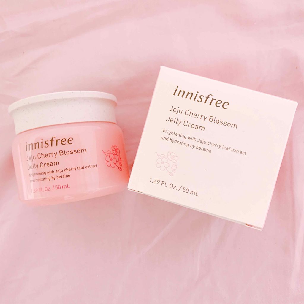 チェリーブロッサム ジェリークリーム N/innisfree/フェイスクリームを使ったクチコミ（1枚目）