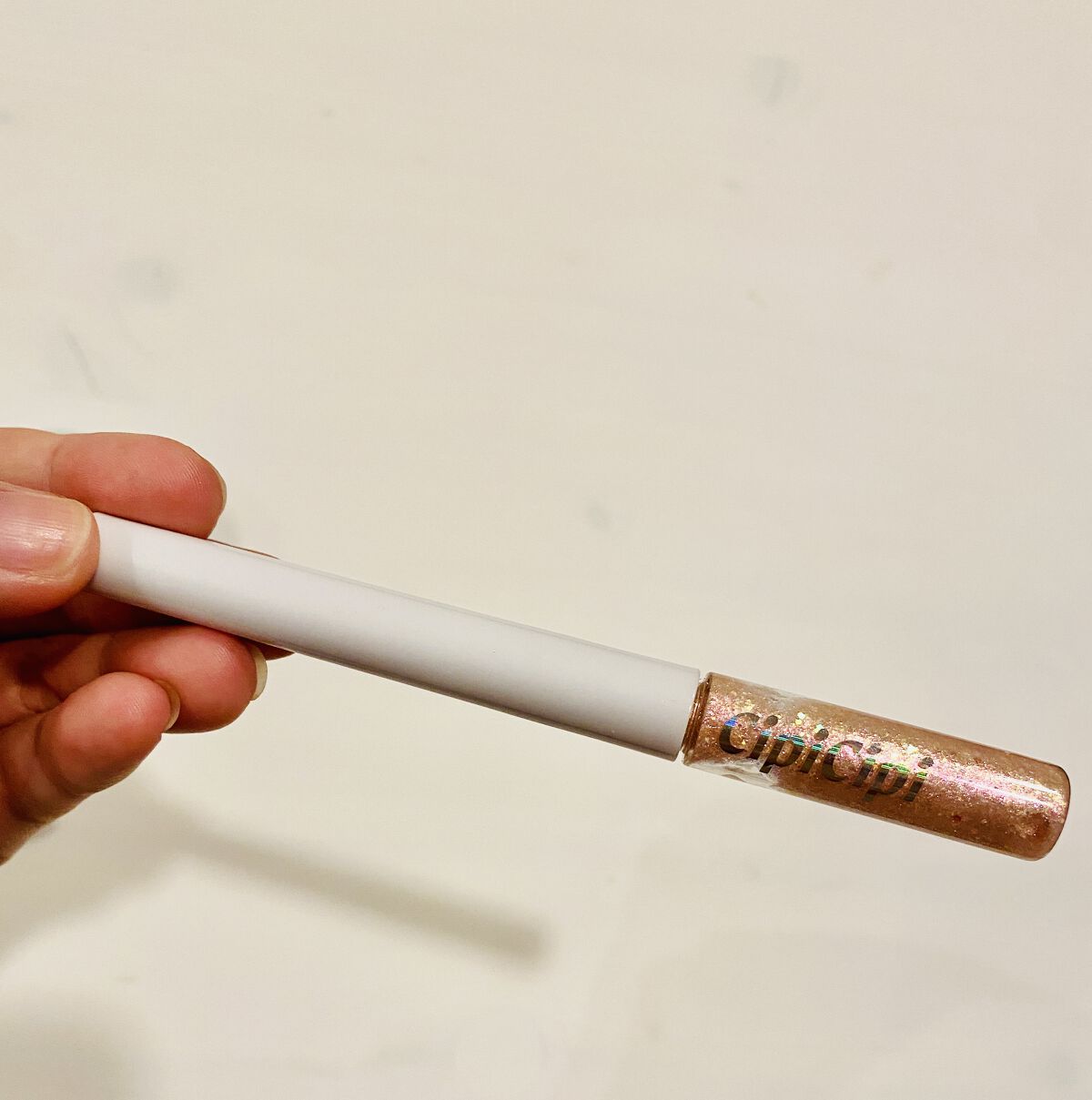 グリッター イルミネーションライナー R/CipiCipi/リキッドアイライナーを使ったクチコミ（2枚目）