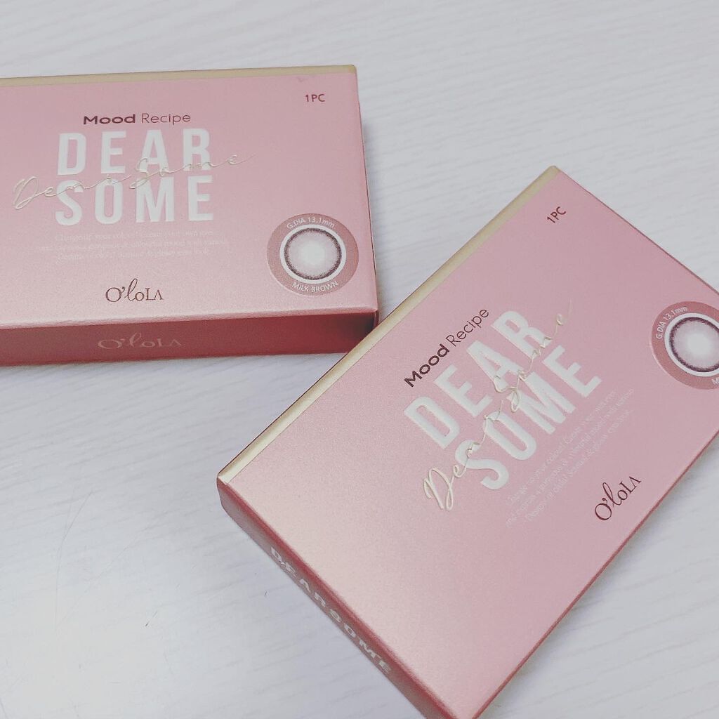 ディアサム(DearSome)/OLOLA/カラーコンタクトレンズを使ったクチコミ(5枚目)