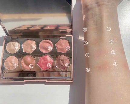 プリズム エアー アイ パレット/CLIO/アイシャドウパレットを使ったクチコミ(4枚目)