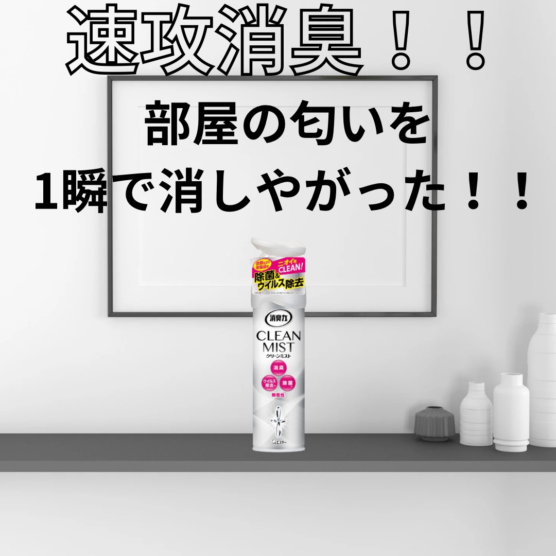 クリーンミスト/消臭力/その他を使ったクチコミ（1枚目）