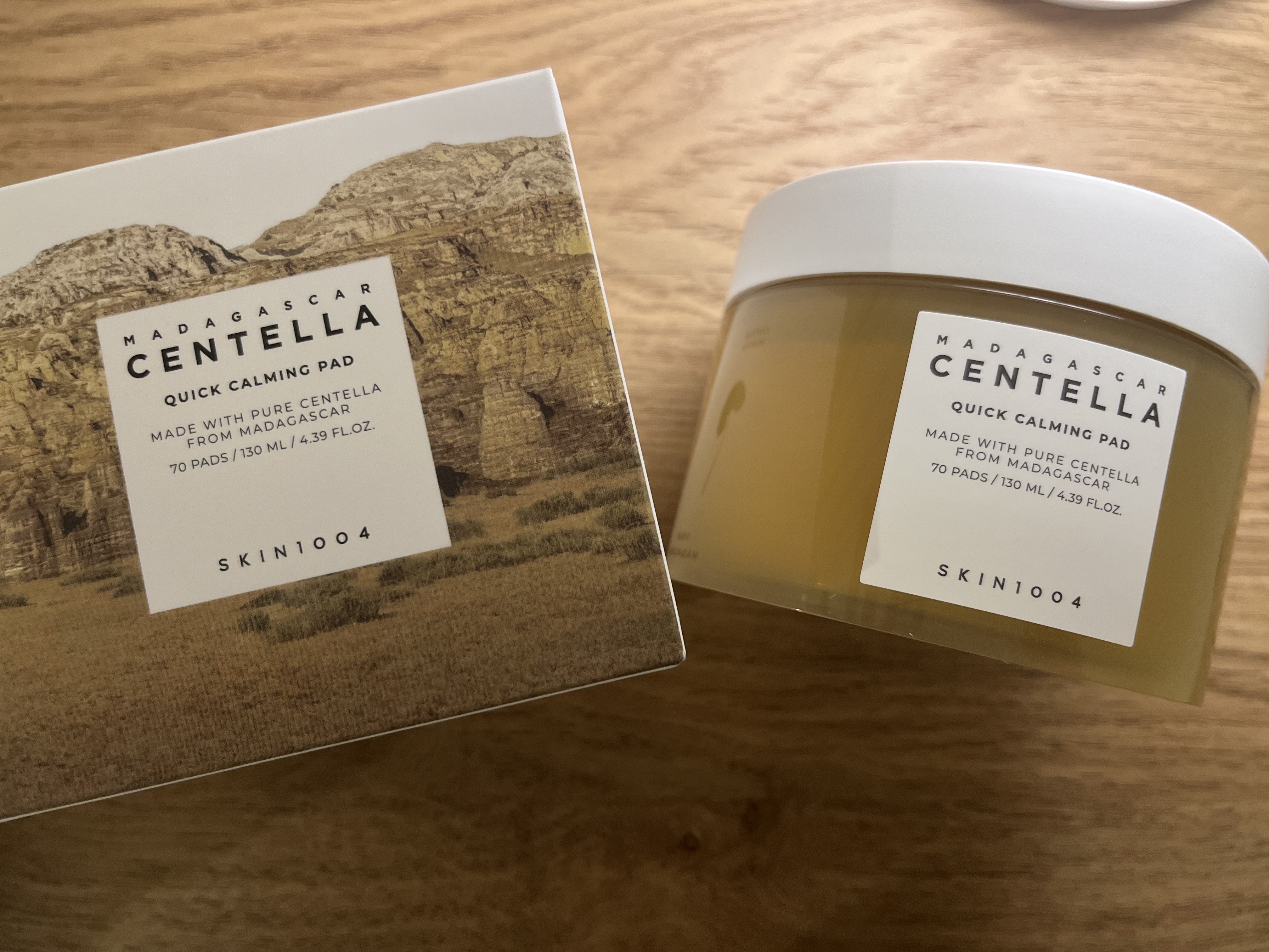 センテラ クイックカーミングパッド/SKIN1004/トナーパッドを使ったクチコミ（1枚目）