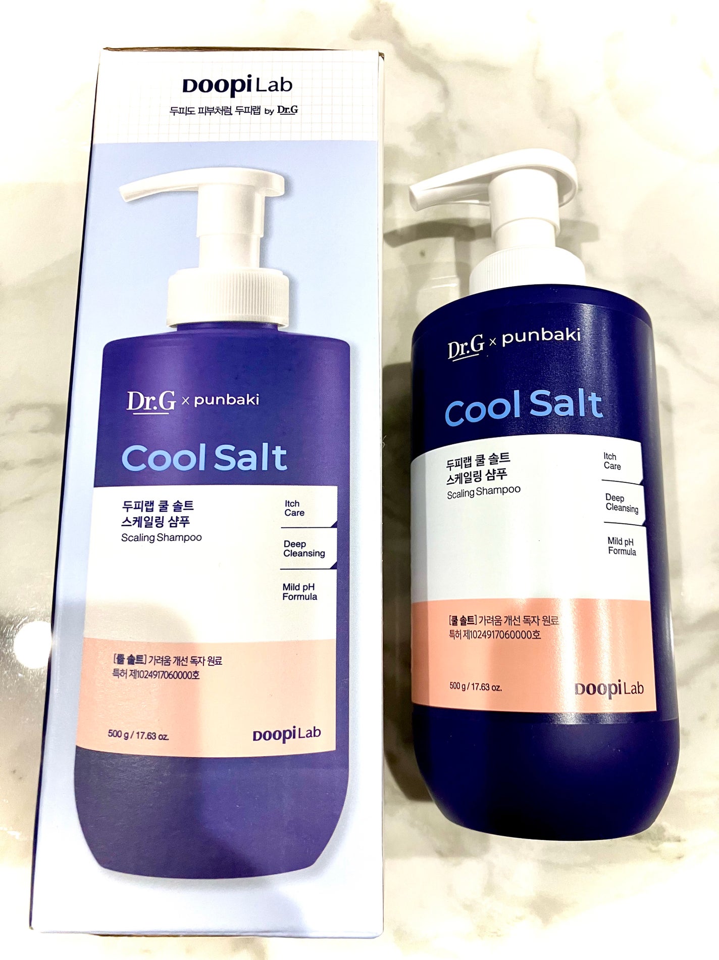 クールソルトスケーリングシャンプー/クールソルトスカルプトリートメント/Dr.G/市販シャンプーを使ったクチコミ(1枚目)