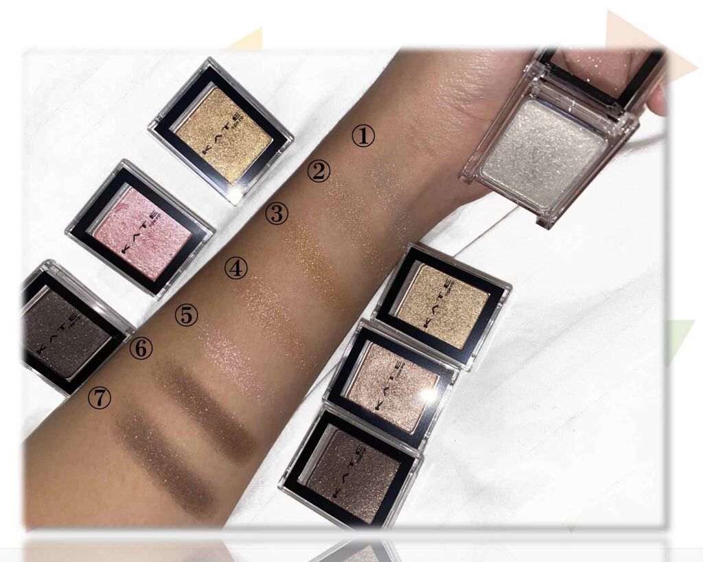 ケイト ザ アイカラー 006 ブロンズ/KATE/単色アイシャドウを使ったクチコミ（2枚目）