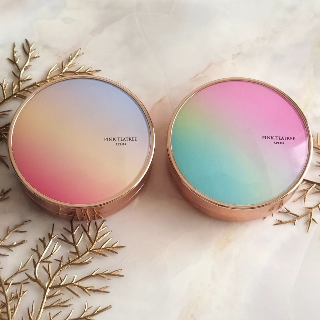 ピンクティーツリーカバーアップグロウクッション/APLIN/クッションファンデーションを使ったクチコミ(6枚目)