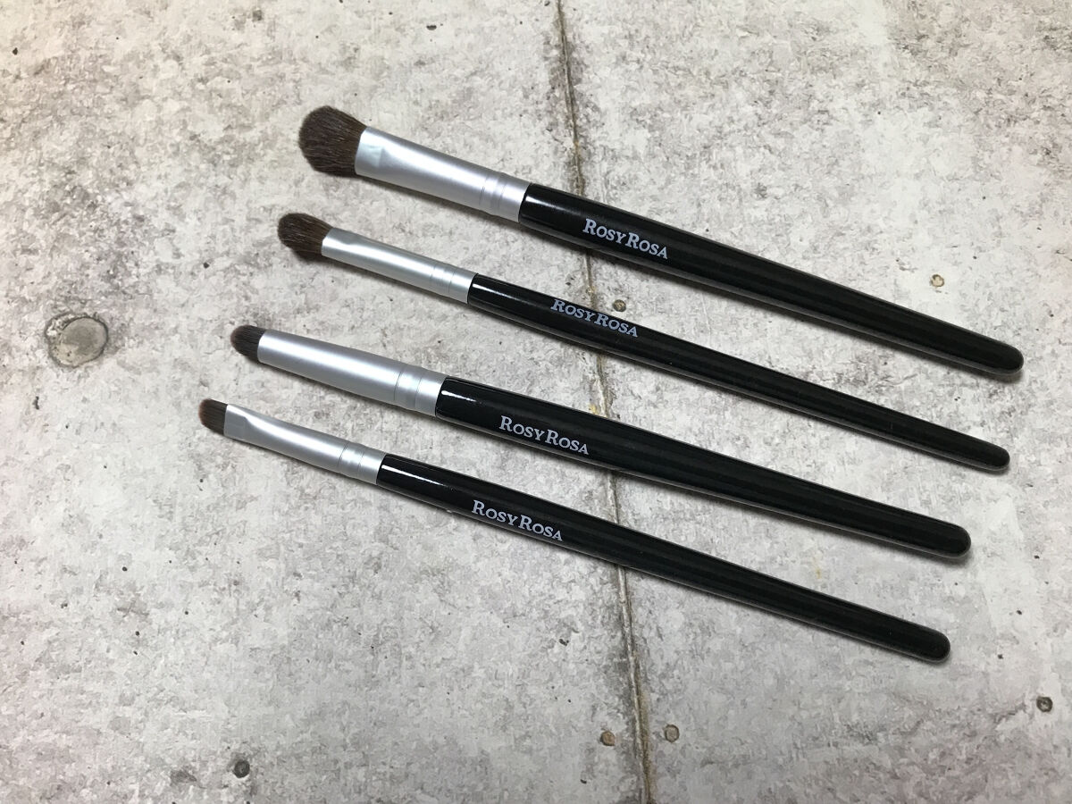 アイシャドウブラシセット/ロージーローザ/メイクブラシを使ったクチコミ（2枚目）