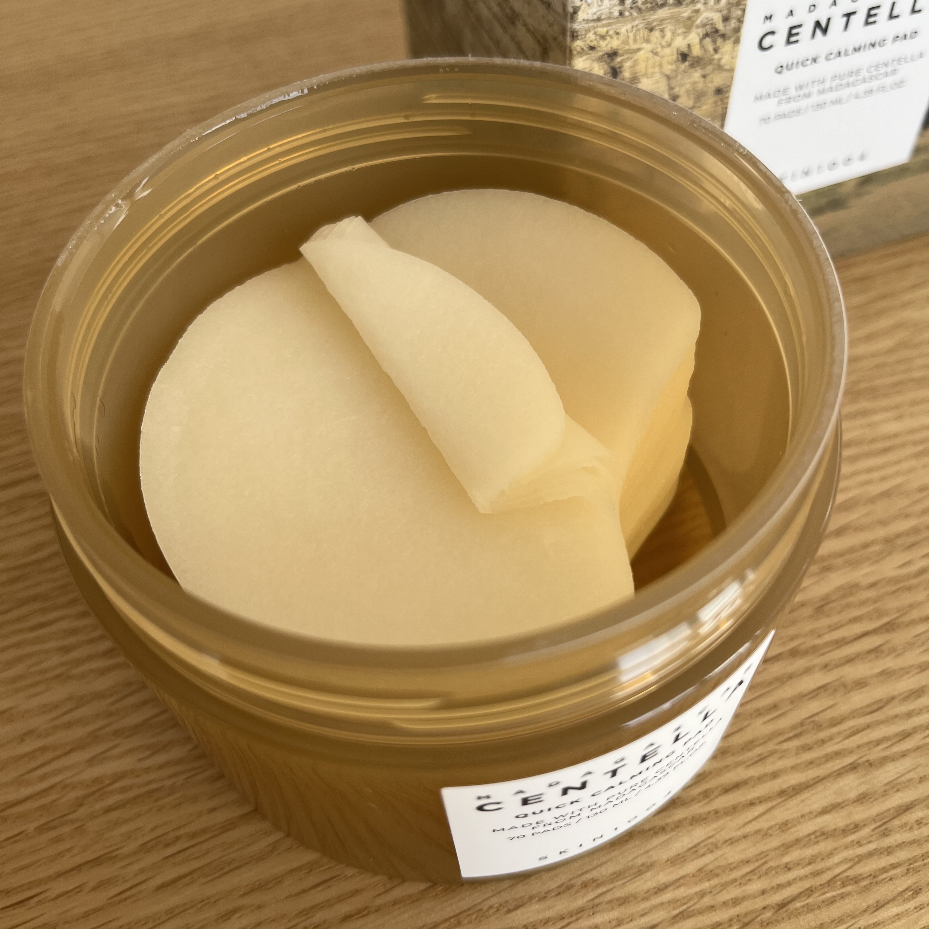 センテラ クイックカーミングパッド/SKIN1004/トナーパッドを使ったクチコミ（2枚目）