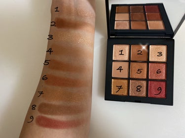 サマーソルスティス アイシャドーパレット/NARS/アイシャドウパレットを使ったクチコミ（3枚目）