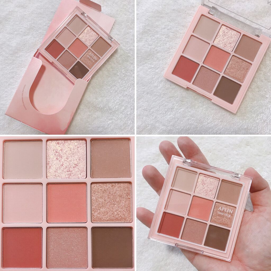 ワンピックアイシャドウパレット/APLIN/アイシャドウパレットを使ったクチコミ（3枚目）