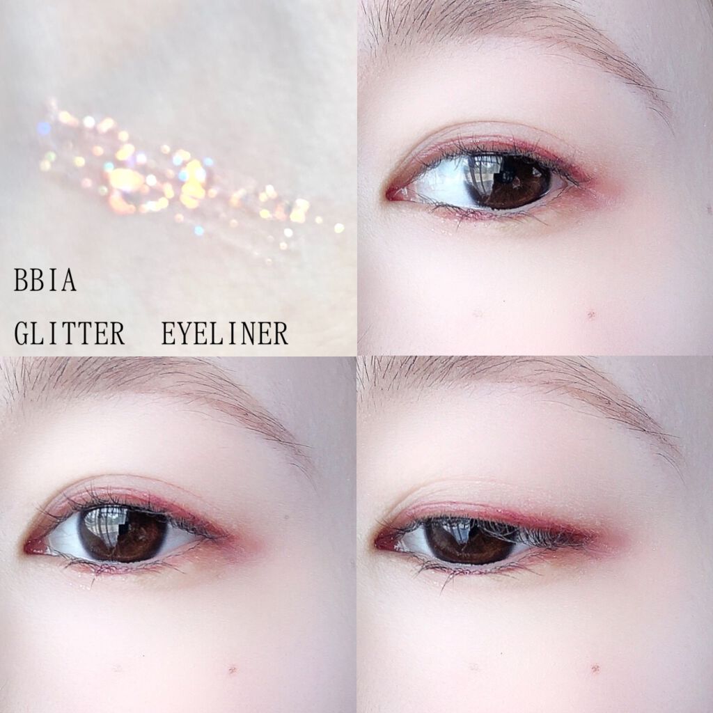 グリッターアイライナー/BBIA/リキッドアイライナーを使ったクチコミ（2枚目）