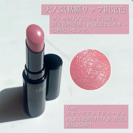 ネンマクフェイク ルージュ/Visée/口紅を使ったクチコミ(2枚目)