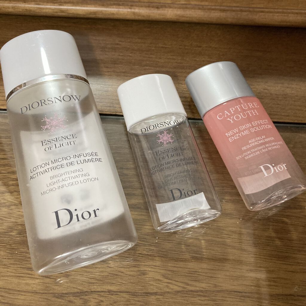 カプチュール ユース エンザイム ソリューション/Dior/化粧水を使ったクチコミ（1枚目）