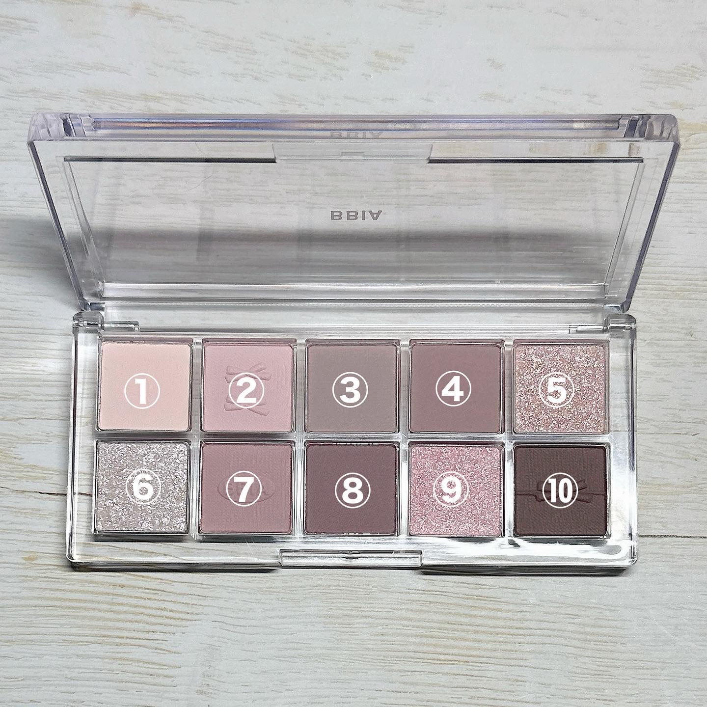 エッセンシャルアイパレット 01 ユアーモーヴ /BBIA/マルチパレットを使ったクチコミ（3枚目）