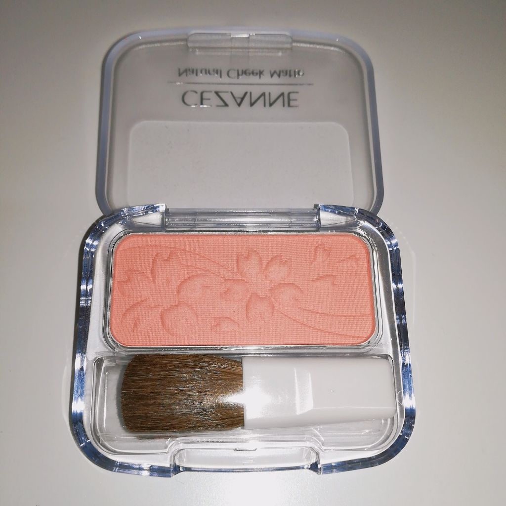 ナチュラル チークN/CEZANNE/パウダーチークを使ったクチコミ（2枚目）