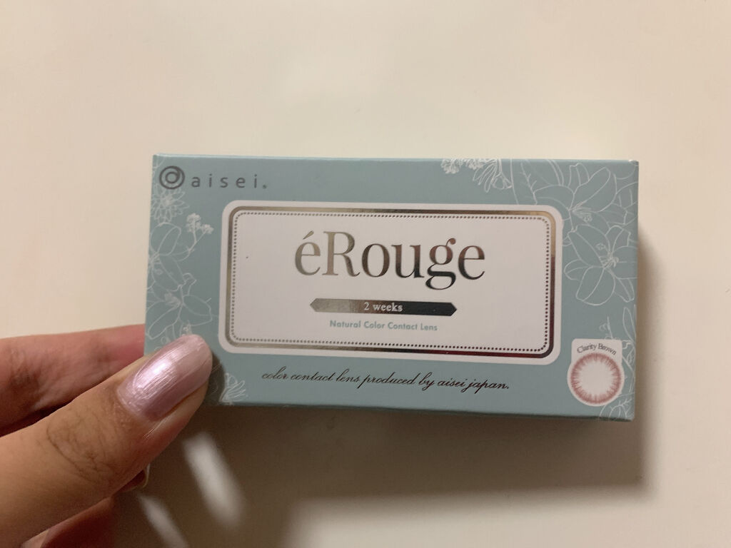 エルージュ 2weeks/éRouge/２週間（２WEEKS）カラコンを使ったクチコミ（1枚目）