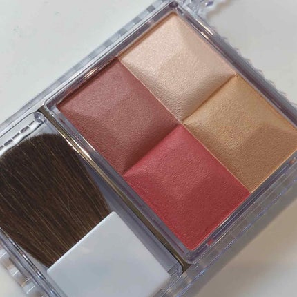 ミックスカラーチーク/CEZANNE/パウダーチークを使ったクチコミ(2枚目)