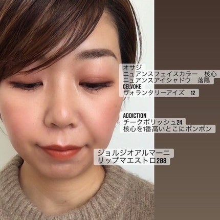 ニュアンス アイシャドウ/OSAJI/単色アイシャドウを使ったクチコミ(3枚目)