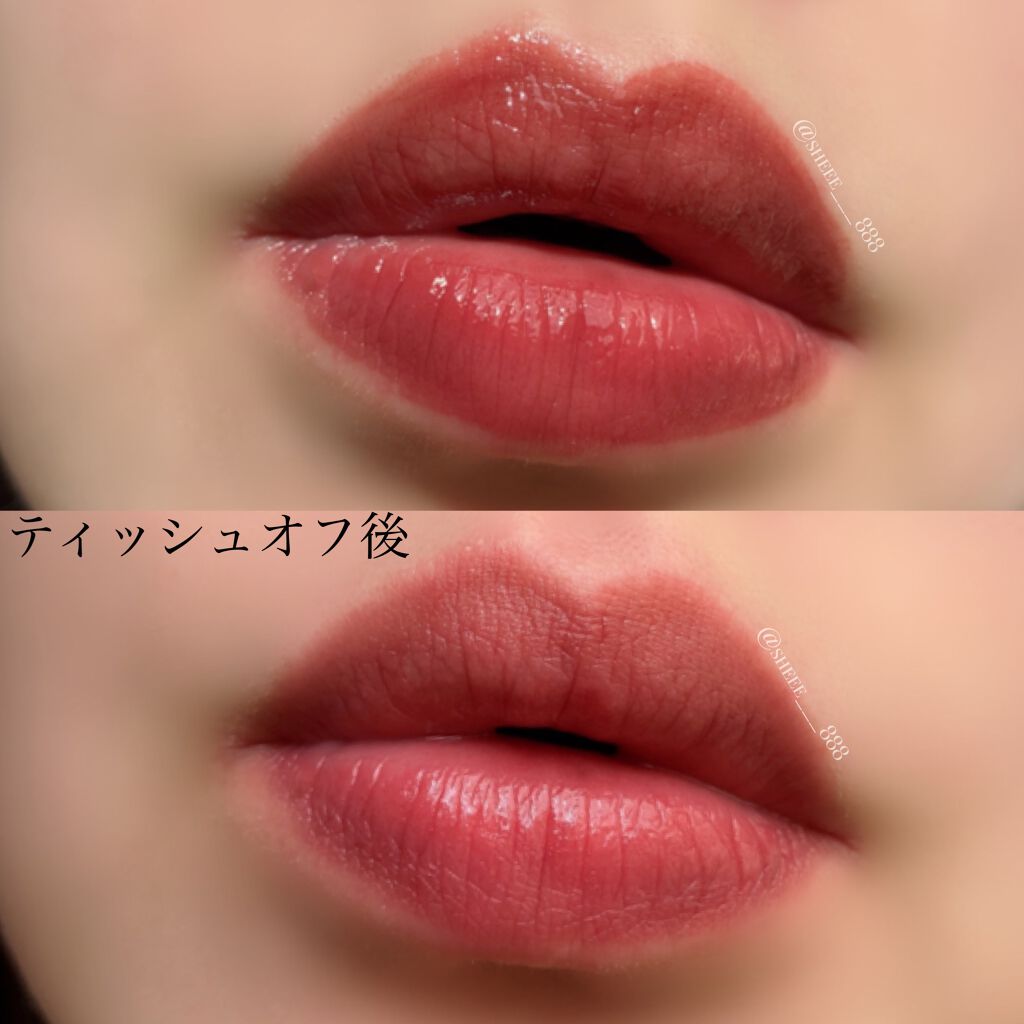 ルージュ ピュールクチュール ヴェルニ ウォーターステイン/YVES SAINT LAURENT BEAUTE/口紅を使ったクチコミ(6枚目)