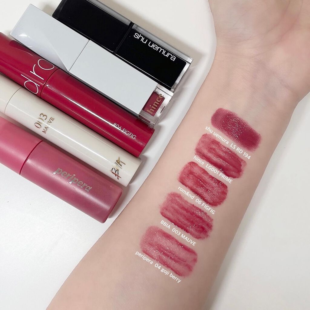 ルージュ アンリミテッド ラッカーシャイン/shu uemura/口紅を使ったクチコミ（1枚目）