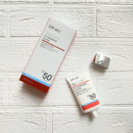 サンスクリーン+ モイスト日焼け止め<日焼け止め>/DR.WU/日焼け止めクリームを使ったクチコミ(4枚目)