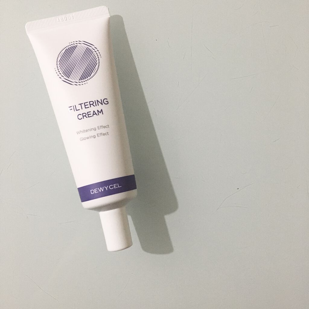 フィルタリングクリーム/DEWYCEL/日焼け止めクリームを使ったクチコミ（1枚目）